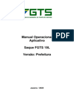 Manual Operacional - Saque FGTS19L Prefeitura