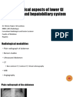 Radiological aspects of lower GI diseases and hepatobiliary system-B27