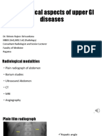 Radiological Aspects of Upper GI Diseases