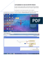 Manual para Creacion de Caso de Soporte Tecnico