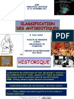 CLASSIFICATION DES ANTIBIOTIQUES 03