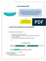 Taller Indicadores