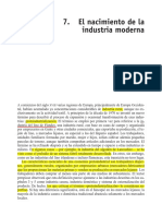 Nacimiento de La Industria Moderna