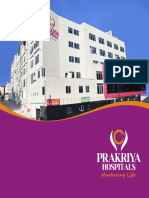Prakriya Hospitals Investor Brochure -2019