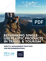Rethinking Single-Use Plastic Products in Travel & Tourism