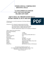 Eqp Global 841 Tefc Petro-Chemical Duty Specs