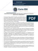 Fallo de La Corte Interamericana de Derechos Humanos Por El Asesinato de La Activista Trans Vicky Hernández