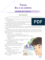 Aprendizado da vida através da leitura e da amizade