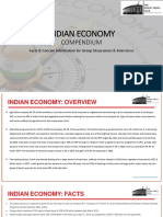 Indian Economy: Compendium