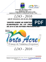 0.0. - CAPA LDO - 2016