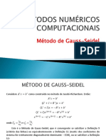06 - Método de Gauss-Seidel