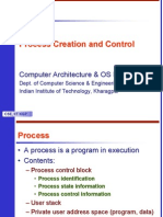 Process Creation and Control