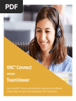 Teamviewer VNC Connect: Versus