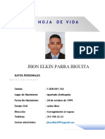 Hoja de Vida Jhon Elkin