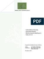 ESS RedTeam Jake Stauffer Vulnerability Security Assessment Report