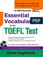 Essential Vocabulary for TOEFL Test