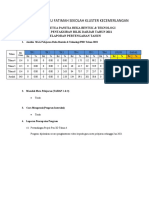 Laporan Ketua Panitia RBT 2021