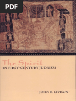 Pub The Spirit In First Century Judaism | PDF | Cicero | Plutarch