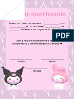 Acta de Matrimonio