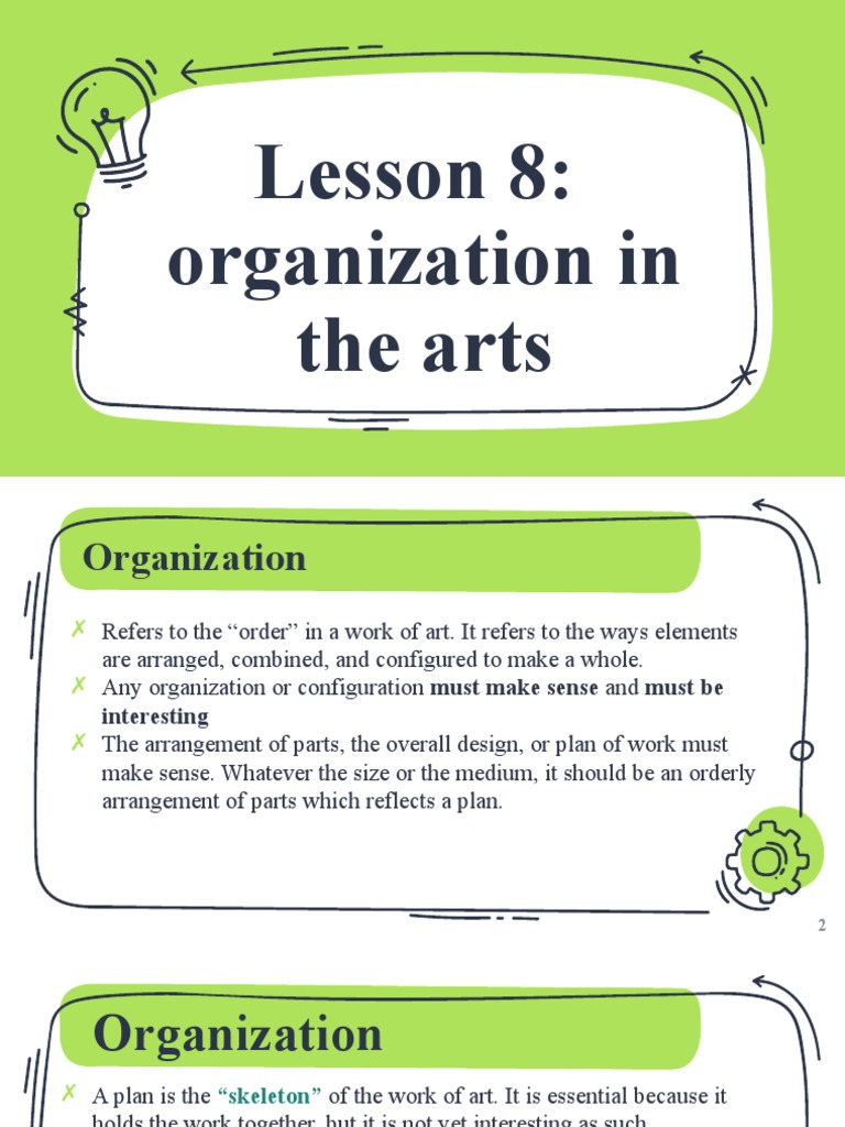 Principles of Organization in Art | PDF | Composition (Visual Arts ...