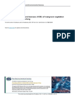 Potential of Above-Ground Biomass (AGB) of Mangrove Vegetation Restoration in Lubuk Kertang