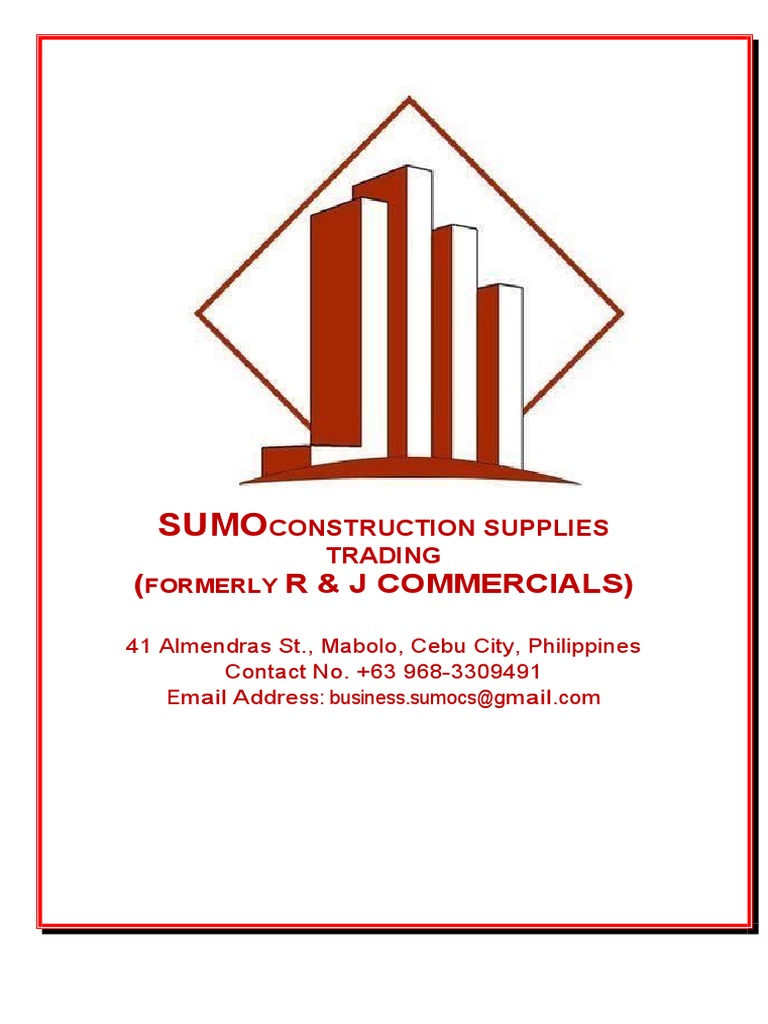Sumo Construction Supplies Overview | PDF | Construction Aggregate ...
