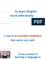 Learn English vocabulary through context