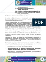 469008623 Evidencia 6 Informe Identificar Los Sistemas de Informacion en Una Empresa PDF