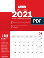 Calendário Hoteleiro 2021