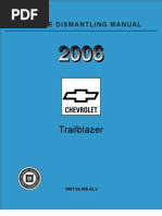 Trailblazer: Vehicle Dismantling Manual