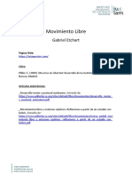 bibligrafia Movimiento libre