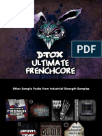 ISR Ultimate Frenchcore Dtox Booklet