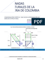 Condensación Estática Una Nueva Aproximacion de Análisis Estructural