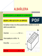 Clasificacion y Especificiones de Las Unidades de Albañileria