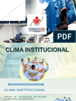 Clima Institucional