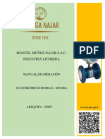 Manual Para Flujómetro Euromag Mc608a