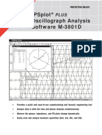 Ipsplot Oscillograph Analysis Software M-3801D: Protective Relays