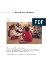 Plano de Aula Educacao Infantil