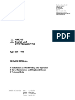 Anschutz, GMDSS Signal Unit POWER MONITOR