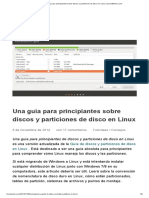 Una Guía para Principiantes Sobre Discos y Particiones de Disco en Linux