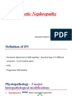 Diabetic Nephropathy: Assisstant Professor Dr. Mihaela-Dora Donciu