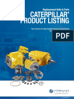 Caterpillar Product Listing: Replacement Units & Parts