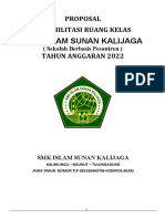 Proposal SMK Islam Sunan Kalijaga Rehab Ruang Kelas 2021
