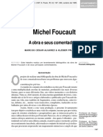 ALVAREZ - Foucault e Seus Comentadores