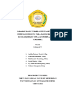 Terapi Aktivitas Kelompok Stimulasi Persepsi Pada Pasien Harga Diri Rendah (HDR