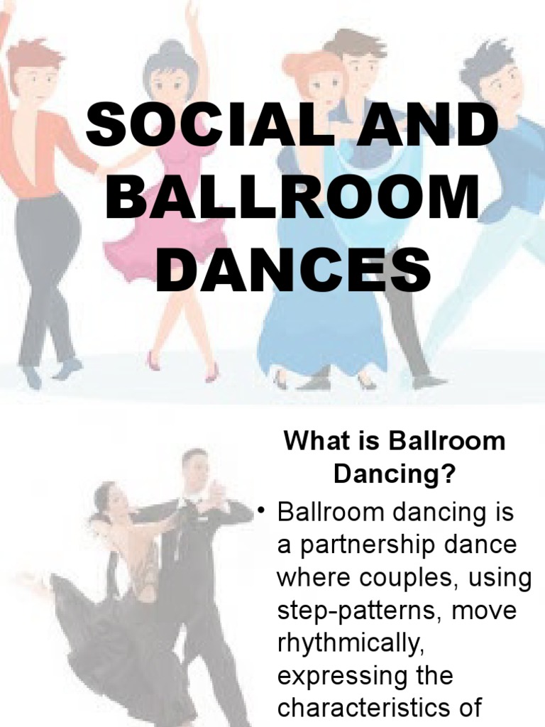 Social and Ballroom Dances PDF Ballroom Dance Partner Dance