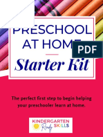 Preschool at Home Starter Kit 2021