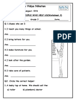 People Who Help Us Worksheet 2 pdf