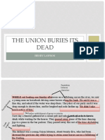 the union buries its dead annotations