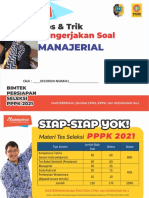 4 - Bimtek Seleksi PPPK 2021 - Managerial